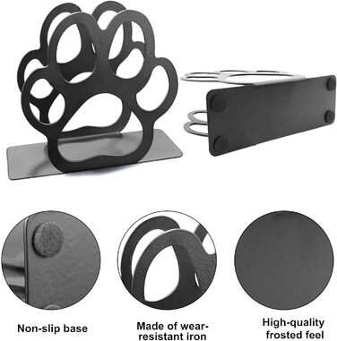 Держатель для салфеток черный cersaty