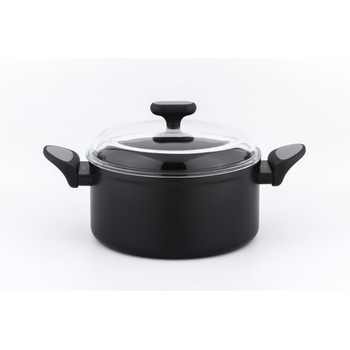 Кастрюля с крышкой 24 см SaltoSilver 5,1л 830638 NOIS