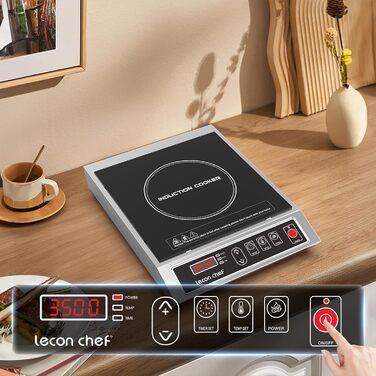 Индукционная варочная поверхность 3500 Вт lecon chef