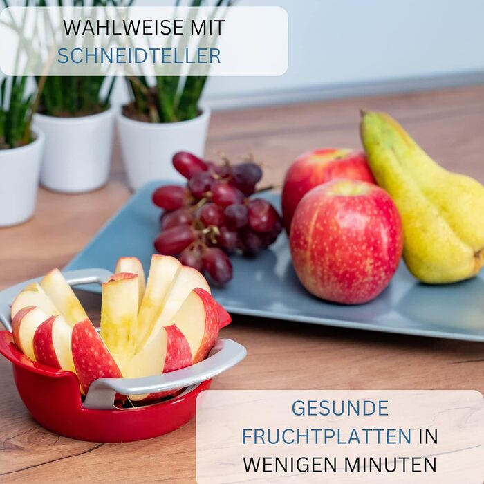 Слайсер для яблук і груш Westmark/серцевина для фруктів, ø 9 см, алюміній/нержавіюча сталь, Divisorex, срібло, 51102260