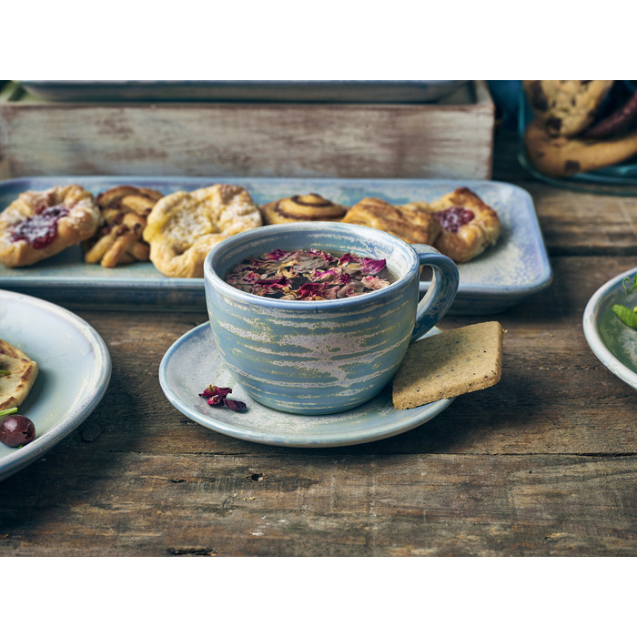 Блюдце 14.5 см, Terra Porcelain Seafoam, GenWare