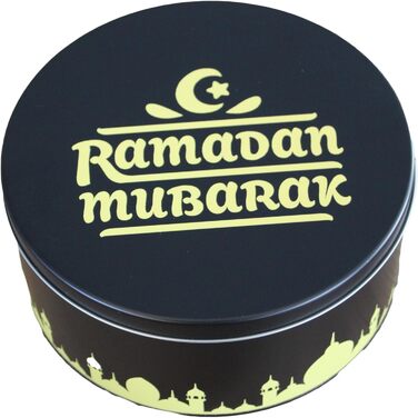 Банки для цукерок KAMACA 1,2 л Набір із 6 банок для цукерок з кришками Герметичний диспенсер для зберігання, придатний для миття в посудомийній машині, у вінтажному стилі для солодощів, кукурудзяних пластівців, печива та іншого (Набір із 3 банок на Рамада