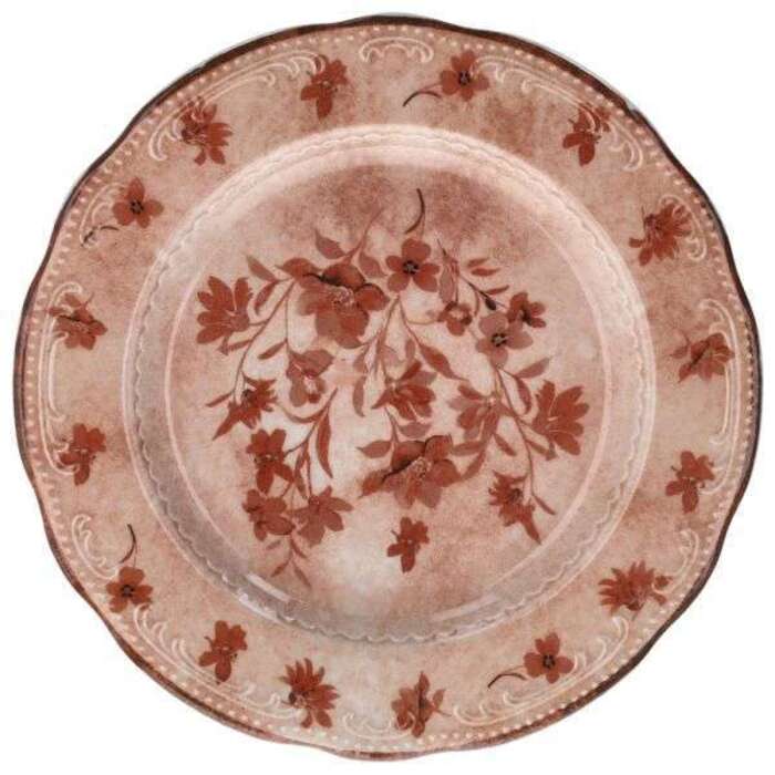 Тарелка мелкая Tognana Vecchio Vienna 22 см rose flowers VW002218622