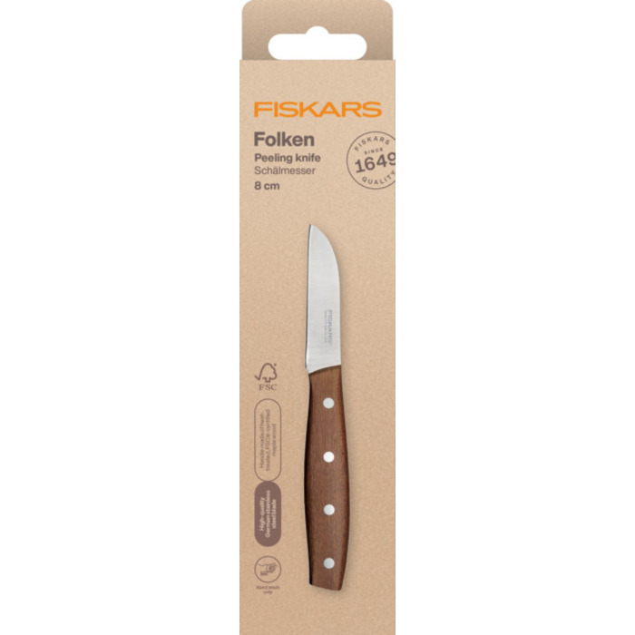 Нож для овощей Fiskars Folken FSC 7 см (1075691)