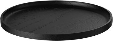 Піднос сервірувальний 25 см, чорний Oku Blomus