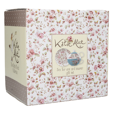 Набір для чаю CreativeTops Ditsy Floral: чашка з блюдцем, заварювальний чайник, фарфор, 280 мл