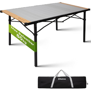 Складаний кемпінговий стіл 136 х 70 см KingCamp