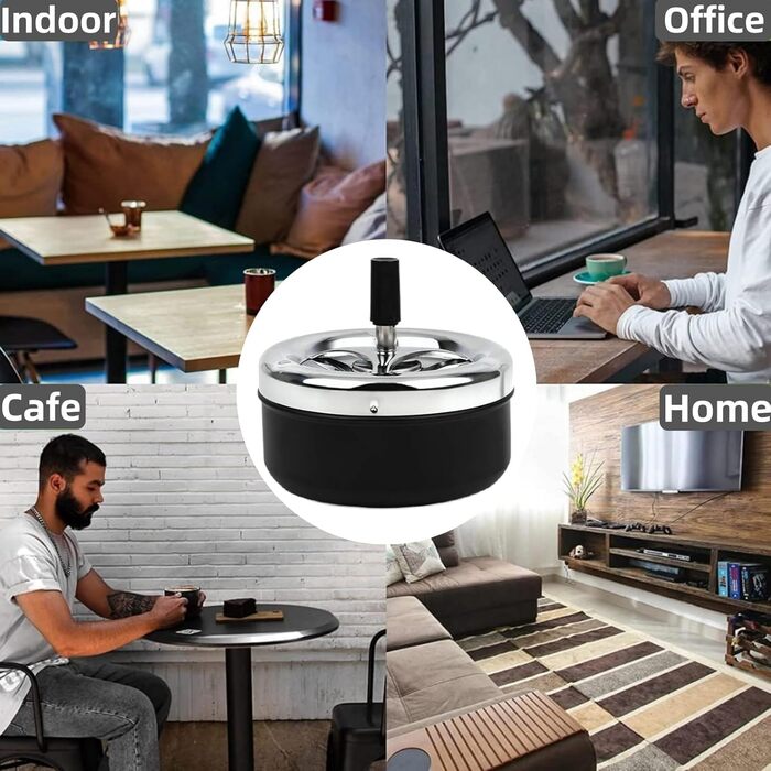 Обертова попільничка для сигарет Liekadijiae