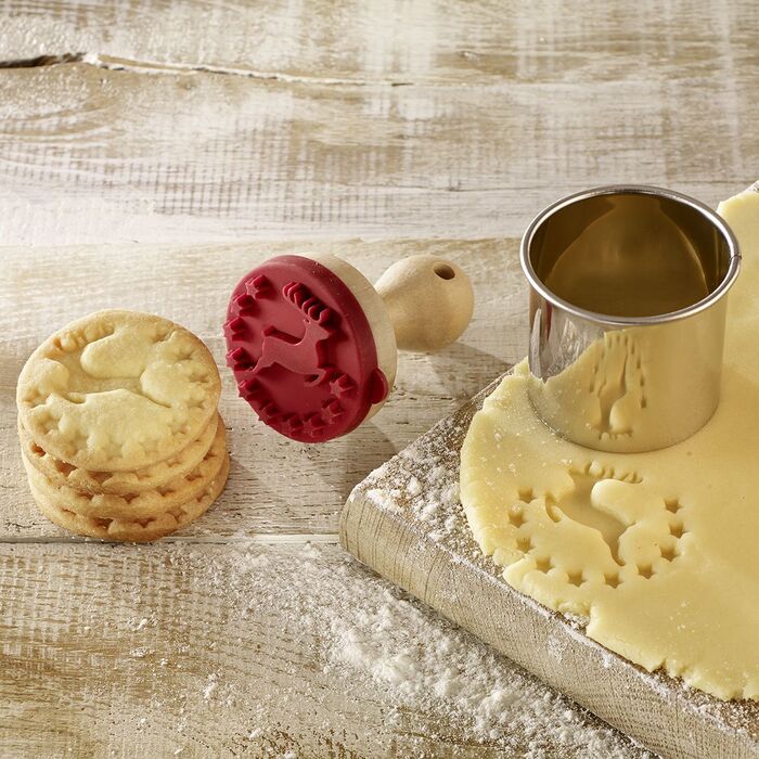 Набір штампів для печива, 2 предмета, 5 см, RBV Birkmann