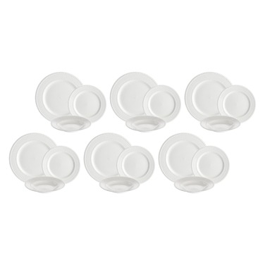 Набір столового посуду La Porcellana Bianca COLLINA, порцеляна, 18 пр.