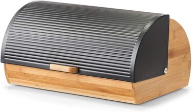 Хлібниця 39 x 27 x 19 см чорна Zeller