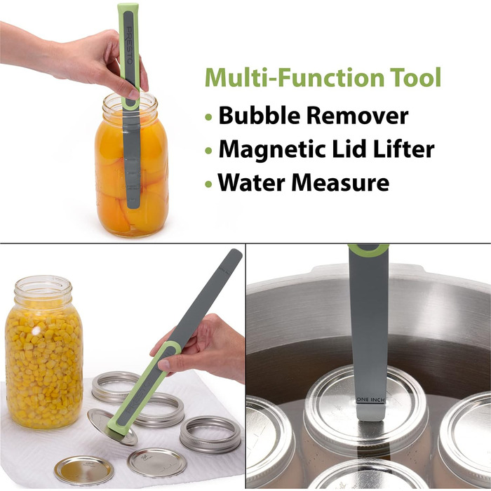 Набір для консервації 5 предметів зелений Presto