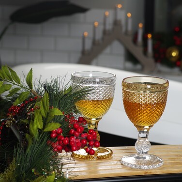 Набір Fissman з 2-х бокалів для вина 280 мл скло (19037)