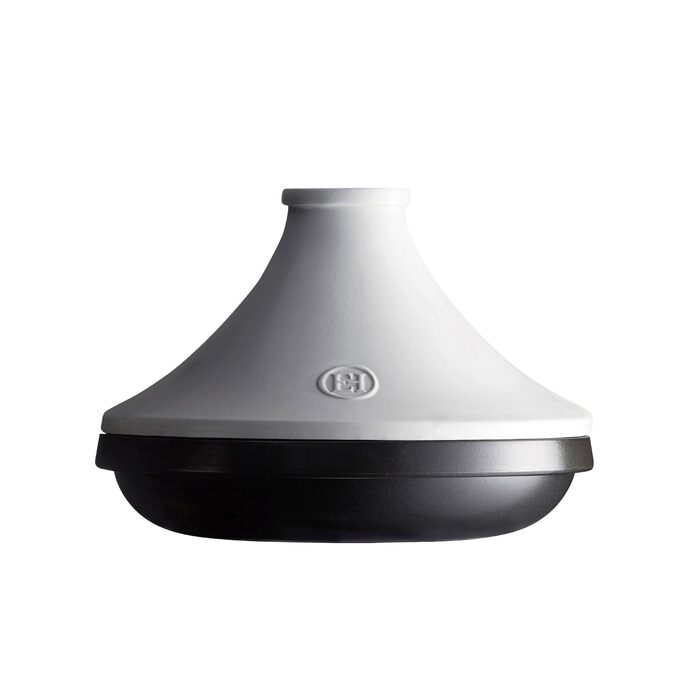 Таджин 27 см, 2 л черно-белый Delight Emile Henry