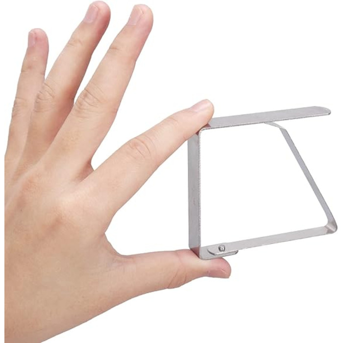 Затискачі для скатертин з нержавіючої сталі 4 предметів Blooven