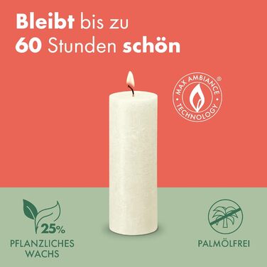 Свічки, час горіння 60 годин Bolsius