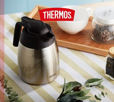 Термос-кавник 1 л, нержавіюча сталь THERMOS