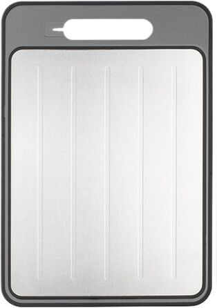 Дошка для розморожування та нарізання 31,1 х 21 см, білий/сірий SMELEYOU