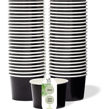 Набір паперові стаканчики для морозива 1000 шт. 350 мл DeinPack