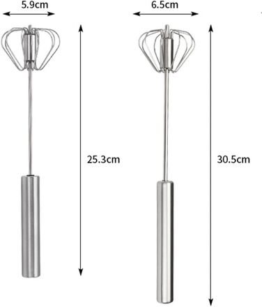 Картопляний товкач - Прес для шпецле - Професійний картопляний прес - Картопляний прес для картопляного пюре, фруктових соків, овочевого пюре, пюре (картопляний прес та 2 вінчики)