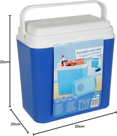 Портативний автохолодильник 22 л синій All Ride