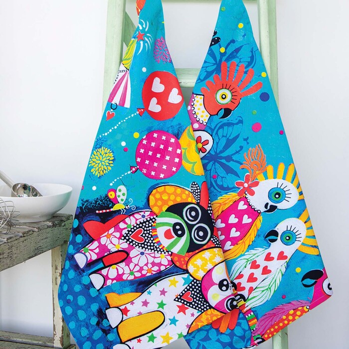 Рушник кухонний Maxwell Williams Chatter LOVE HEARTS, бавовна, 50 х 70 см