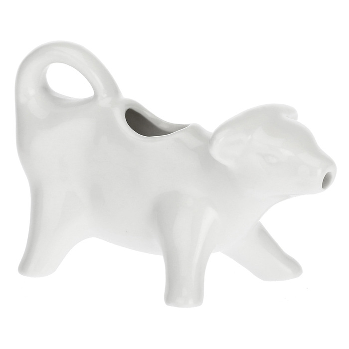 Ємність для вершків COW La Porcellana Bianca MUCCHINE, порцеляна, 12 х 7,5 см