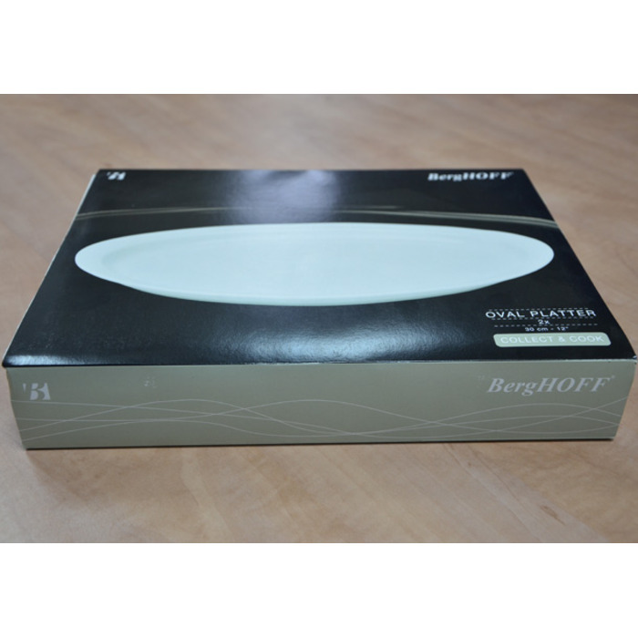 Набір блюд BergHOFF Hotel, овальні, фарфор, діам. 30 см, 2 шт.