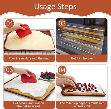 Силіконовий килимок з бортиком для випічки 30 х 40 см LuxStellar