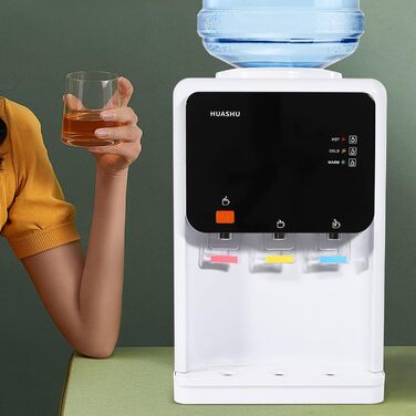 Електричний кулер для гарячої та холодної води 500 Вт білий DHQCQL