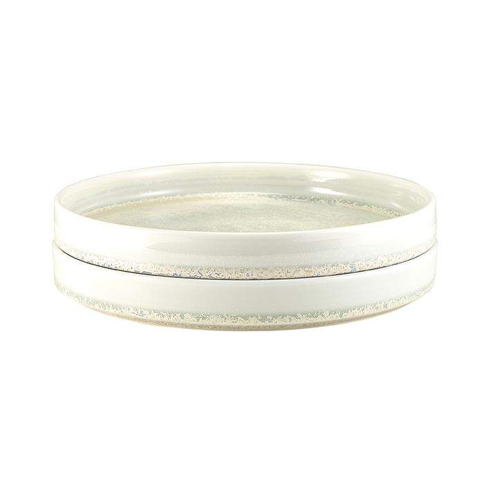 Презентаційна тарілка з бортиком 20.5*h 2.9 см, Terra Porcelain Pearl, GenWare