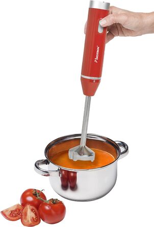 Набір ручних блендерів Bestron AHB400Z в коробці, 400 Вт, (червоний)