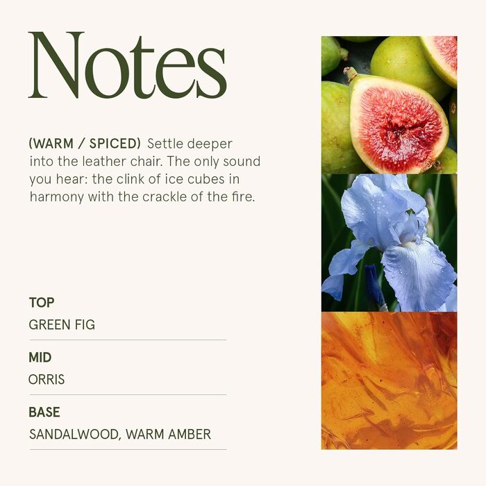 Ароматна свічка La Jole Muse у скляній свічці, подарунок для жінок, ароматичні свічки з сандаловим деревом для дому, час горіння 55 годин, 170 г. (Сандалове дерево та пачулі)