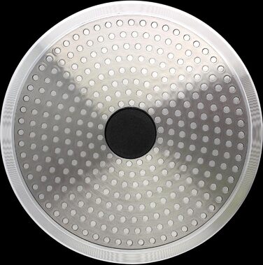 Каструля 1,3 л алюмінієва зі скляною кришкою 16 см Alucast ELO