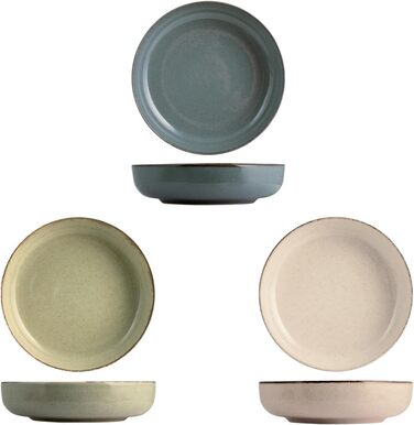 Набір перлів H&H 4 piatti fondi, порцелана, асортіті, 19см