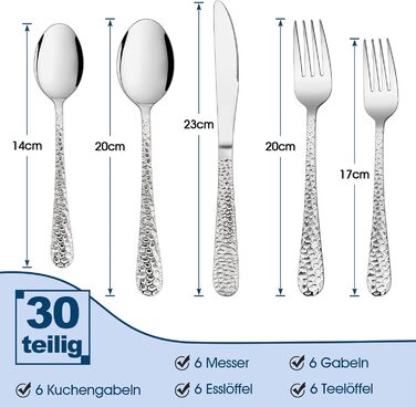 Набор столовых приборов из 30 предметов на 6 персон Herogo