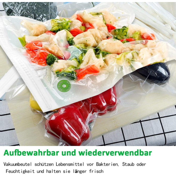 Вакуумні пакети 10 пакетів 26 x 40 см Vinabo