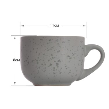 Кухоль Fissman 450 мл, колір ЗЕЛЕНИЙ (6086)