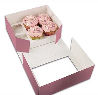 Картонна різнобарвна упаковка Телевізор для кексів, капкейков і маффинов Back - Helfer Dr. Oetker