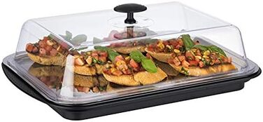 Термотарелка для подачи с крышкой 43 x 29 x 14 см APS