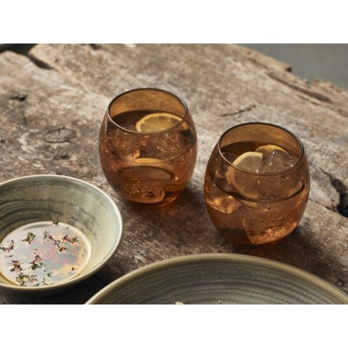 Склянка 405 мл, Amber Empire Rocks