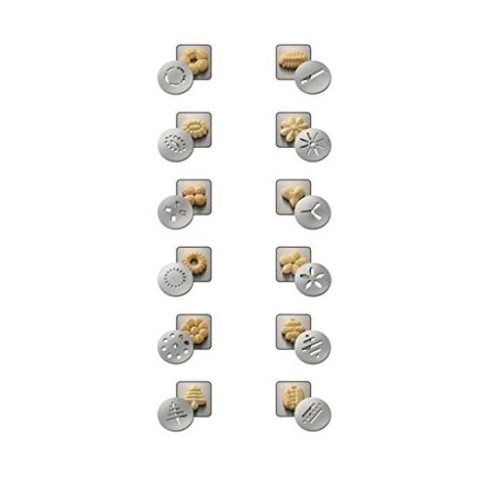 Кондитерский пресс с насадками - дисками для печенья Back - Helfer Dr. Oetker