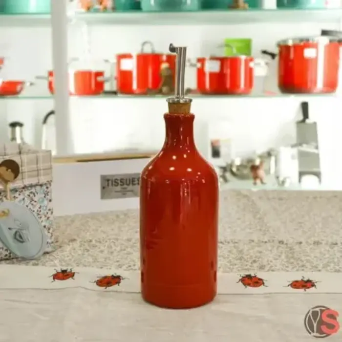 Дозатор для олії та оцту 0,45 л, темно-коричневий Emile Henry