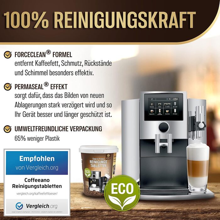 Таблеток для чищення кавомашин 250 табл Coffeeano