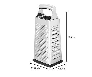 Тертка для сиру з нержавіючої сталі Amazon Basics