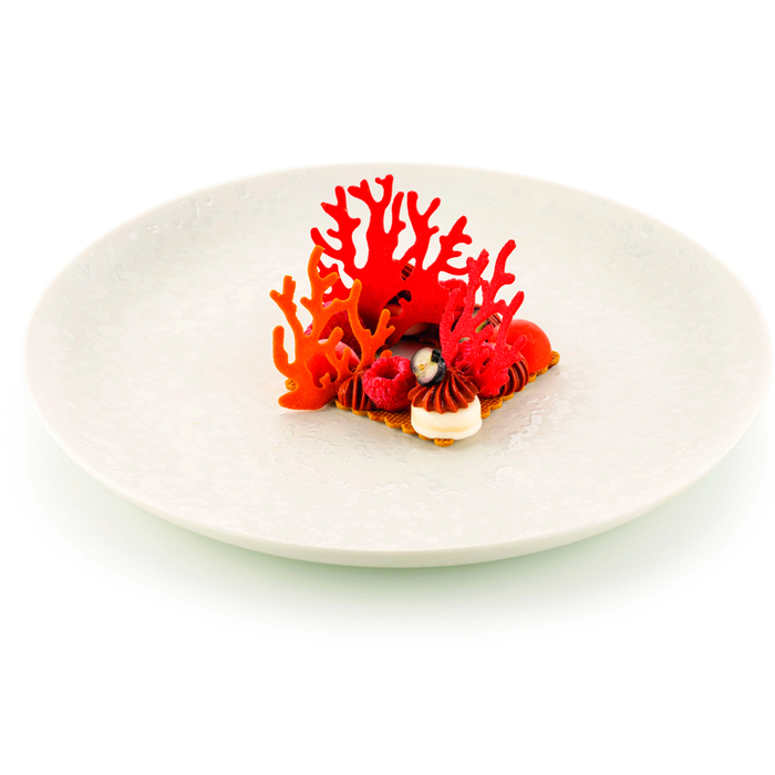 CORALLO Форма силіконова 'корал' 56х63 h 2 мм + 68х63 h 2 мм (2 мл + 3 мл x 21)