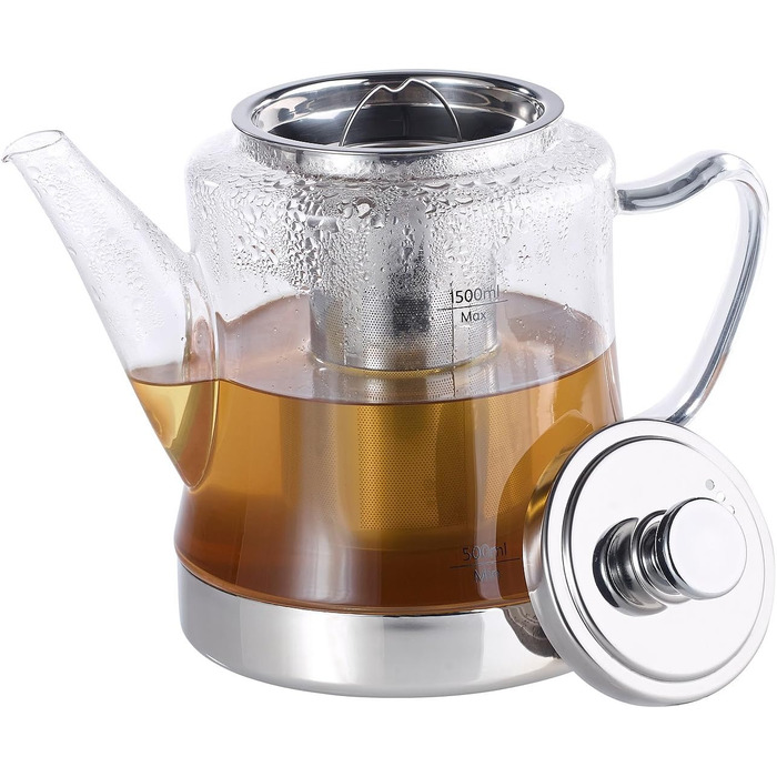 Скляний заварник 1,5 л Rosenstein & Söhne