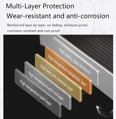 Настінний органайзер для кухонного приладдя 80 см сірий Giural