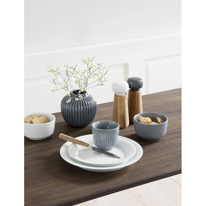 Млинок для спецій Khler Hammershøi - зручний млинок для спецій данського дизайну (білий, H14 см, одинарний)