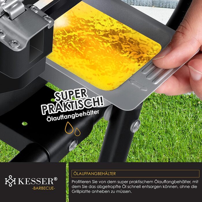 Электрический гриль 2 в 1 2400 Вт KESSER